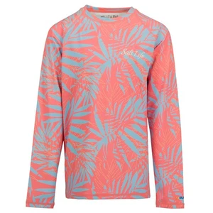 New Salt Life Youth M Vibe Flow SLX Uvapor L/S Live Salty Saltlife UV50 - Picture 1 of 3