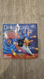 Sega Dreamcast Looney Tunes Space Race Manual Only Pal