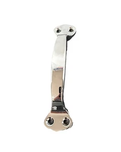 Chrome 8 1/4” Length Grab Handle Interior Outside Tractor Trailer Semi Truck New - Foto 1 di 3