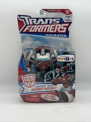 Transformers ANIMATED Deluxe CYBERTRONIAN RATCHET 2010 TRU brinquedos r us Exclusive - Imagem 1 de 4