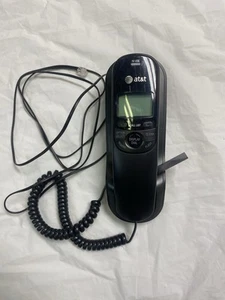 Telefon przewodowy AT&T Trimline z wyświetlaczem identyfikatora dzwoniącego – czarny – nieprzetestowany telefon stacjonarny - Zdjęcie 1 z 8