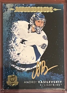 ANDREI VASILEVSKIY EFFERVESCENCE GOLD INK AUTO 2021-22 UPPER DECK THE CUP #EF-AV - Picture 1 of 2