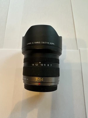 Panasonic Lumix G Vario 7-14mm f/4 ASPH Zoom Lens - Image 1 of 4