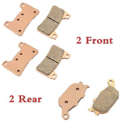 CBR1000RR 2004-2005 Front Rear Brake Pads for Honda CBR600RR CBR 600RR 2005-2006 - Image 1 of 4