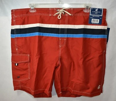 Мужские плавки шорты Caribbean Joe красные размер XXL - Изображение 1 из 4