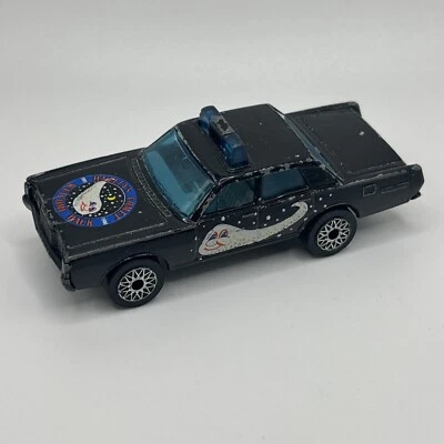 Matchbox Mercury Haley's Comet Police Car Die Cast Collectible - Black - 1978 - Image 1 of 4