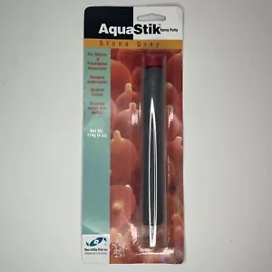 Masilla epoxi Two Little Fishies AquaStik gris 4 oz para frags de coral de roca viva - Imagen 1 de 4