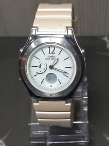 Casio Wave Ceptor Watch, Multi Band 6 Touch Solar LWA-M160, Silver - Picture 1 of 14