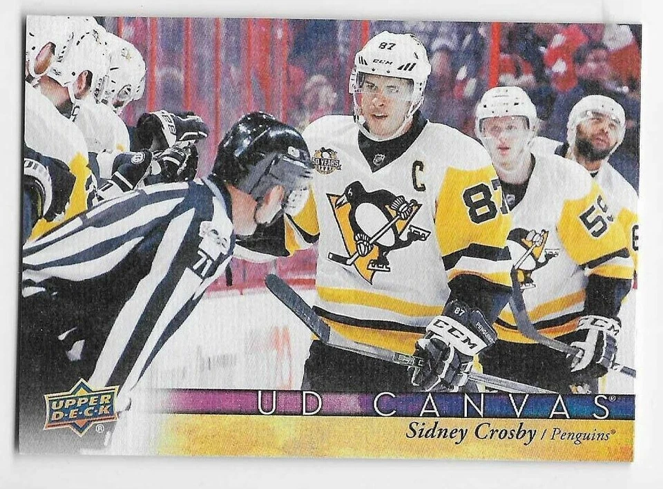 17/18 UPPER DECK SERIES 1 UD CANVAS Hockey (#C1-C120) U-Pick From List - Image 1 of 1