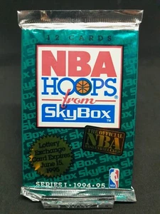 1994-95 NBA Hoops Series 1 Pack 12 Cards + Inserts 🏀 OVP NEU - Bild 1 von 2