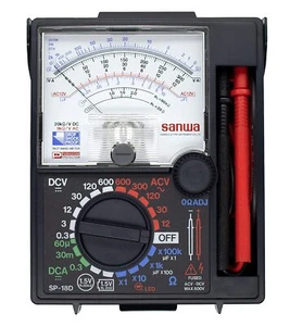 Sanwa SP18D Analog Multi Tester Anti-Schock-Messgerät - Bild 1 von 4