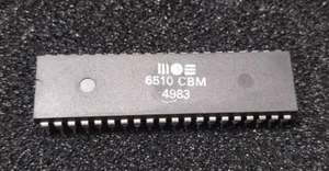 CPU Commodore 64 MOS 6510 (4983) testé 100% fonctionnel - Photo 1/3