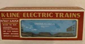 K-Line 62502 Owens Illinois Wood Chip Classic Hopper - Picture 1 of 5