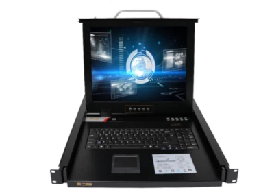 New For KVM-1704M 4 ports Control Rack Switch KVM-1704M （Fast Shipping） - Image 1 of 4