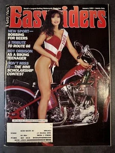 Vintage Easyriders Magazine January 1993 with Centerfold - Foto 1 di 2