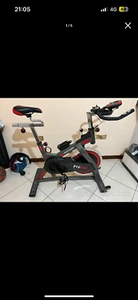 Fitfiu Fitness BESP-100 Spinning Cyclette - Nero/Grigio - Foto 1 di 7