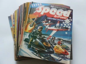 UK Boys’ Paper – SPEED & POWER Nos. 1 to 67, (1974-1975) – Arthur C Clarke - Picture 1 of 24