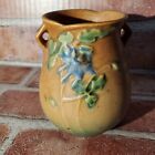 Vtg Roseville USA Columbine Pottery  4in Vase