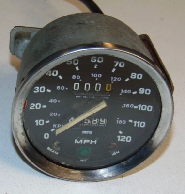 1975 On MG Midget Triumph Spitfire Speedometer SNT6211/12 Straps Reset Cable-#19 - image 1 of 4