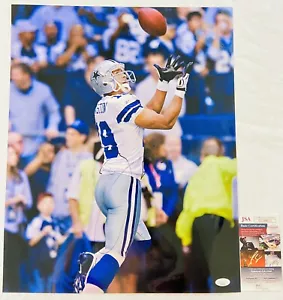 Miles Austin Signed 16x20 Photo Metallic JSA Coa Cowboys - Picture 1 of 3