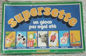 70'S - SUPERSETTE - MONDADORI - WALT DISNEY - GIOCO DA TAVOLO SETTE GIOCHI - Foto 1 di 4