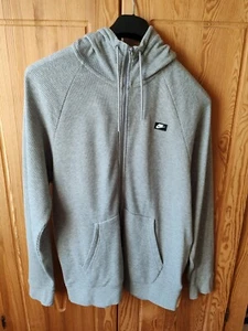 Herren Nike Strickjacke Sport Freizeitjacke Größe L Farbe Hellgrau - Bild 1 von 5