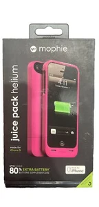 NEW Mophie Juice Pack Helium Case & Charger Battery - iPhone 5 5S 1500 mAh - Picture 1 of 1