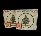 Spode Christmas tree three-piece buffet China set made in England with box