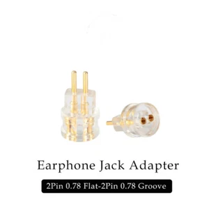 Earphone Adapter MMCX 2Pin 0.78 flat - 2Pin Groove For N5005 IE300 IE600 IE900 - Picture 1 of 21