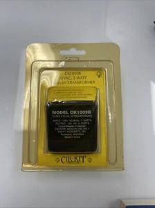 Cir-Kit Model 1009B 12 VAC 5 Watt Plug-In Transformer - Picture 1 of 2