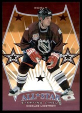 2002-03 Be a Player First Edition Nicklas Lidstrom Detroit Red Wings #396