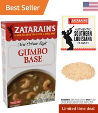 Authentic New Orleans Style Premium Gumbo Base - Premium Ingredients - 16 oz Box