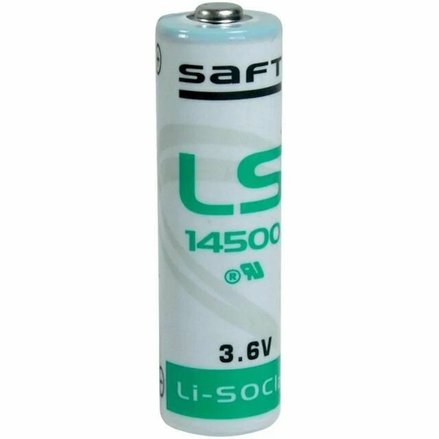 Saft LS14500 AA 2450mAh Batteria Litio
