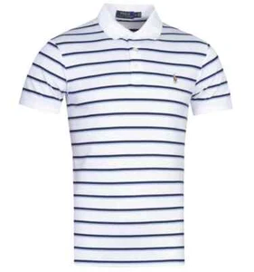 Polo Ralph Lauren para hombre a rayas entrelazado personalizado calce ajustado S/S - Imagen 1 de 16