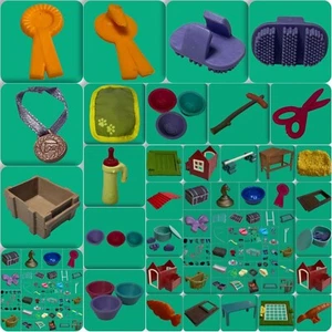 Schleich  Zubehör und Ersatzteile für Bauernhof Pferde  Reiterhof # S14 - Bild 1 von 294