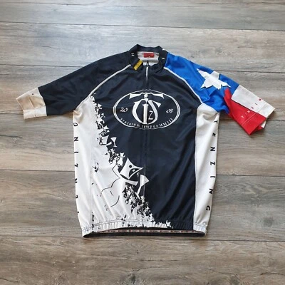 Capo Tenzing Mens Cycling Jersey XL Statutum Tempus 2003 Frozen Drink Madness - Image 1 of 4