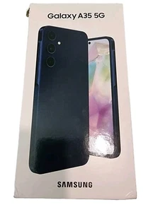 Samsung Galaxy A35 5G SM-A356U 128GB 6GB Unlocked Awesome Navy *NEW* IN BOX* - Picture 1 of 4