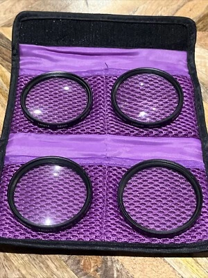 Altura 58mClose-Up Macro Lenses 4 Pcs Pouch +1, +2, +4, +10 #007 - Image 1 of 4