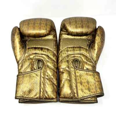 Floyd Mayweather Fitness Boxing Gloves GOLD, Size LG/XL - PreOwned - Image 1 of 4
