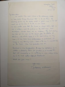 Montgomery of Alamein handwritten signed letter. PSA - Bild 1 von 4