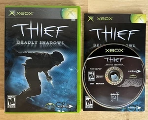 Thief: Deadly Shadows (Microsoft Xbox, 2004) Complete W/Manual - Reg Card Tested - Picture 1 of 8