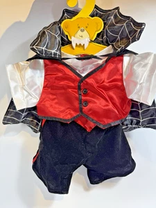 Conjunto de Disfraz de Vampiro Drácula Build A Bear Vintage Completo ¡Raro! Halloween Usado en Excelente Condición! - Imagen 1 de 12
