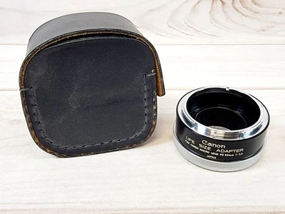 Canon Life Size Adapter for Canon Macro Lens 50mm 1:3.5 Japan - In Case - Image 1 of 4