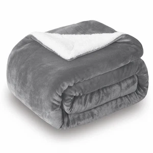 Sherpa Fleece Throw Blanket, Double-Sided Super Soft Luxurious Plush Blanket ... - Picture 1 of 6