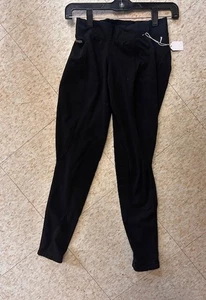 Kerrits RIDING PANTS Ladies Black Size Small VGC Pull-on WARM!! - Picture 1 of 4