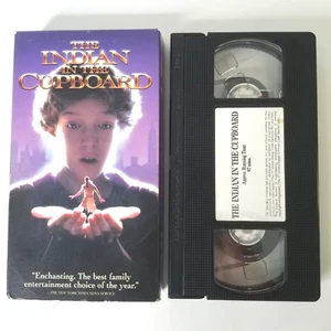 The Indian In the Cupboard Movie VCR VHS Tape 1995 Drama Family Fantasy PG 96 Mi - Picture 1 of 6