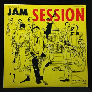 Various-Norman Granz'Jam Session-Verve 2530-MONO JAPAN DSM - Imagen 1 de 4