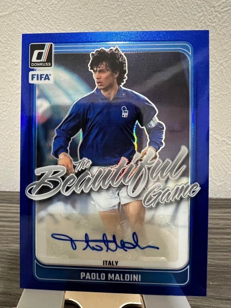 Panini Paolo Maldini Soccer Italy Sports Trading Cards Panini Paolo Maldini Soccer Italy Sports Trading Cards