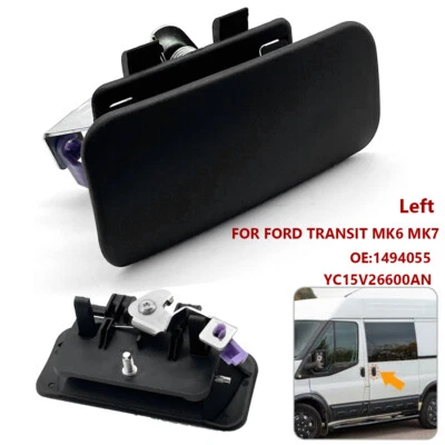 Side Loading Sliding Door Handle Outer LEFT SIDE Fits FORD Transit MK6 MK7 - Image 1 of 4