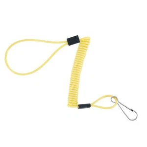 Cable de seguridad recordatorio bloqueo disco motocicleta Oxford MiniMinder amarillo OX669 - Imagen 1 de 7